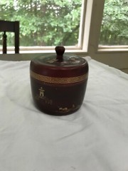 Occupied Japan Maruni Lackerware Divided Dresser Dish NEW LOWER PRICE!!!
