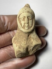 Certified Authentic Antiquity Ancient Judaean Terracotta Votive Idol 800BC COA