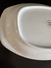 Nova Deruta Limone Medium Serving Appetizer Plate Tray 11.5”x7.25” Italian NWT