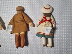Vintage 1979 Hallmark Historic Figures Mark Twain Amelia Earhart Annie Oakley