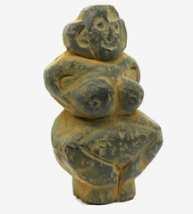 Ancient Mother Goddess Near East Idol Stone Figure Fertility Idol 2000 BC