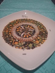 Vintage Giovanni Della Robbia Florence Plastic Small Dish Made in Italy **RARE**