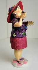 Foxy Ladies™ MABEL Bobblehead Figurine “IT’S MY BODY & I”LL EAT WHAT I WANT TO”