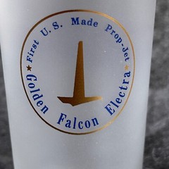 Frosted Glass from Golden Falcon Electra-1st US Made Prop-Jet-Lockhead-GM-