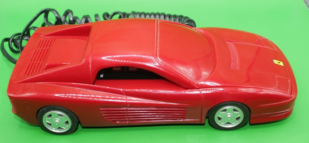 DAILFONE FERRARI TESTAROSSA LANDLINE TELEPHONE NO BOX (READ)