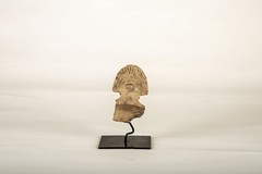 Rare PreColumbian Tumaco Carved Clay Heads and Figures Collection. 300A.C