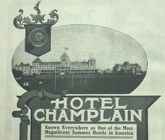 1905 Hotel Champlain Lake Champlain NY Harper’s Magazine Ad – Luxury Resort