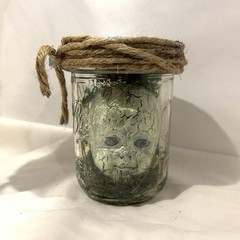 Haint Jar™ Appalachian Folk Horror Doll, Relic Oddity, Gothic, Handmade OOAK
