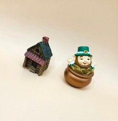 1980’s Hallmark Decor Quad – Irish Figures & Tree of Love