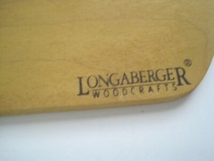 Longaberger Wood Insert 5″ x 7 3/4″ GUC