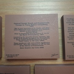Lot 5 The Cat’s Meow Village Violet Oakley PA Capitol Murals Wood Art Blocks
