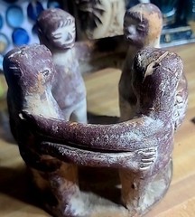 Mystical Items For Sell! 12 Total Includes Leather Spell Book, Statues & More