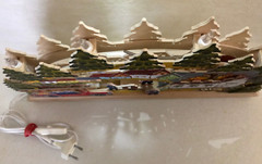 A BEAUTIFUL AND UNIQUE RATAGS HOLZDESIGN 3-D WOOD ARCH MADE IN GERMANY