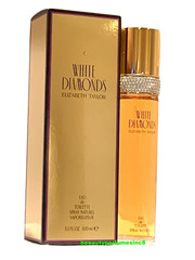 WHITE DIAMONDS Perfume by Elizabeth Taylor 3.4oz Eau de Toilette For Women New