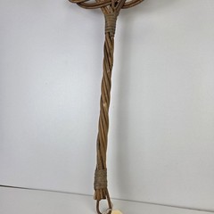 Vintage Rattan Carpet Beater – Edwardian – 28″ Long – Very Good Condition