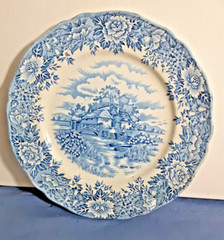 English Village by Salem China Co. Olde Staffordshire/ Excellent cond. 10″