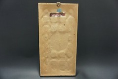 Mid Century Greece Greek Art Wall Décor Tile Terra-cotta by Angelo Tsakirakis
