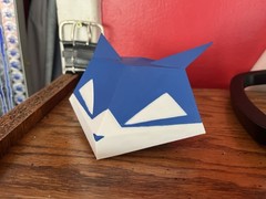 Sly Cooper Hand Painted Calling Card