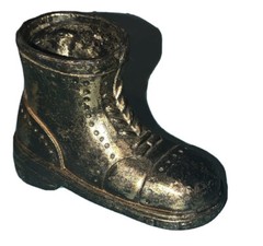 Vintage Metal Figurine #4 Combat Boot Match Holder
