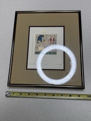 Jan Fleck Aquarius III 3 Signed Hand Colored Egyptian Embossed Numbered 133/150