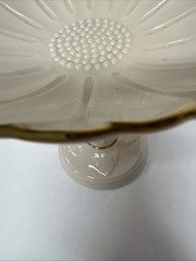 1975 Lenox Charleston Compote Gold Hand Decorated w/ 24-K Gold