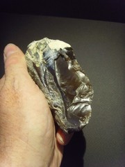 Lower Paleolithic – Superb Acheulean side scraper. c.450,000 BP.