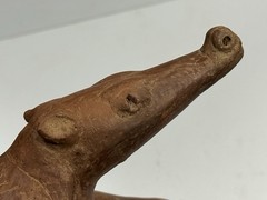 AUTHENTIC PRE-COLUMBIAN CHORRERA ANIMAL EFFIGY TRIPOD POTTERY BOWL, COSTA RICA