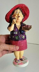 Foxy Ladies™ MABEL Bobblehead Figurine “IT’S MY BODY & I”LL EAT WHAT I WANT TO”