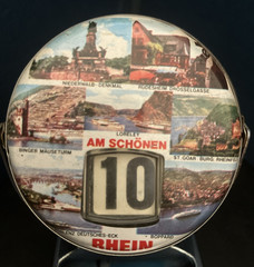 Vintage Kolner Dom Perpetual Flip Desk Calendar AM Schonen Rhein Cologne Germany