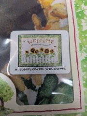 Susan Branch Sunflower Welcome Decorative Flag 27×37 Garden – New