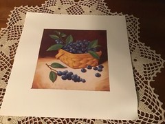 Longaberger Richard Cowdrey Exclusive Fruit Prints – Set of 3 – Unframed