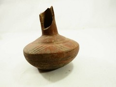 Pre-Columbian Tlatilco Incised Terracotta Bowl circa 1500-1000 BC CAA-225