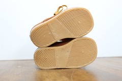 Vintage Genuine Leather Baby Shoes – Made in USA – NWT – Nursery Decor / Props