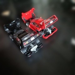 Tomica Limited Vintage Neo Ferrari F40 Diecast 2-Pack Red & Black Models