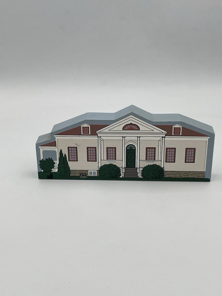 VTG Rare Cat’s Meow Shelve Sitters Augustus Sacket House Sackets Harbor NY T7