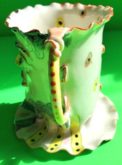 Irina Zaytceva Original Handmade Whimsical Artsy Porcelain Cup Mug