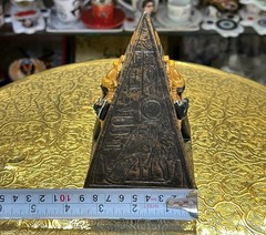 Authentic Ancient Egyptian Antiquities King Ramesses Black Pyramid Egyptian BC