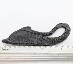 Authentic Viking Age Iron Fire Striker – Jörmungandr Serpent Form
