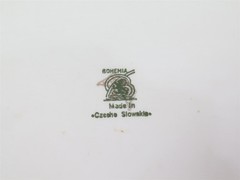 Bohemia Porcelain Czechoslovakia Neo-Classical Celebration Platter 19″ x 11″
