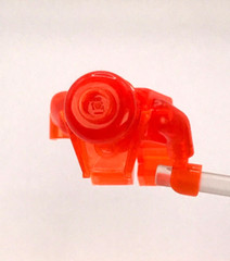 Darth Vader Official Lego Star Wars Prototype Neon Orange Retied Color Limited