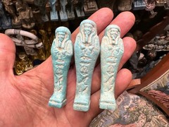 A little Ushabti Egyptian King’s servant Egyptian Antiques Handicrafts pieces BC