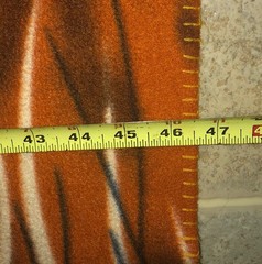 Vintage 😊 Rare fleece thin blanket 58” x 47” Two Leopard Cats￼ Brown Fun