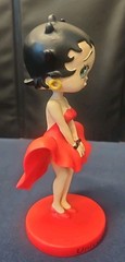 Betty Boop Red Dress Bobblehead Resin Figure Universal Studios RARE King Feature