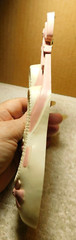 Unbranded~Vintage Pink & Off White Ballerina Shoes Wall Decoration