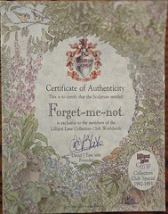 ​Lilliput Lane Forget-Me-Not 1992-1993 Club Special – Complete W/Box, Deed & COA