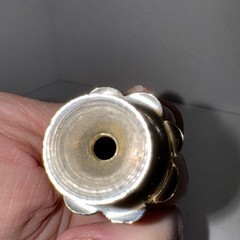 Rare Vintage Islamic Arabic Tribal Eye Liner Kajal Kohl Flask Metal Bottle