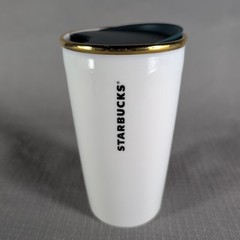Starbucks 2017 Anniversary Ceramic Tumbler 10oz Glossy Finish