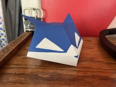 Sly Cooper Hand Painted Calling Card