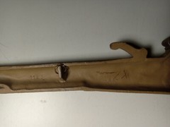 Pair of Vintage Sexton Flintlock Pistols Metal Wall Art Decor