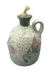 Original Parsley Pottery Magnolia￼ Kerosene Oil Lamp Fun